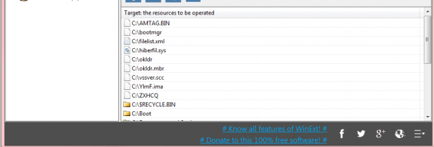 WinExt Bulk Renamer screenshot