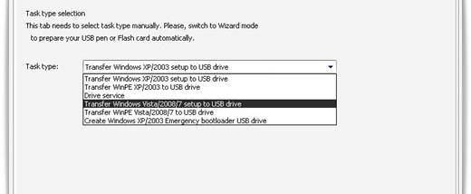 WinToFlash screenshot