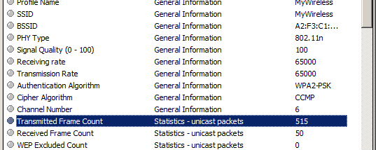 WirelessConnectionInfo screenshot