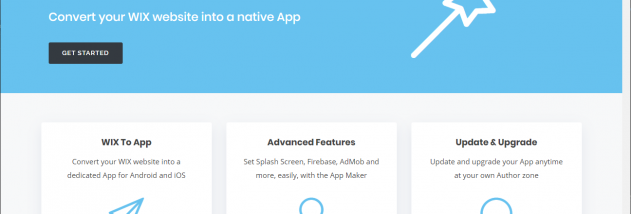 WIX To App screenshot