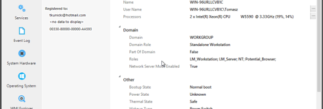 WMI Tools screenshot