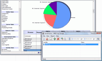 WMS Log Storage Professional Edition screenshot