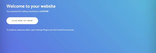WonderCMS 3.4.2 screenshot