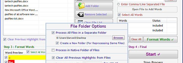 Word Highlighter Tool screenshot
