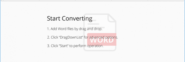 WordtoPDF Converter screenshot