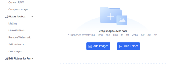WorkinTool Image Converter screenshot