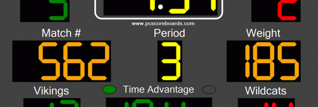 Wrestling Collegiate Scoreboard screenshot