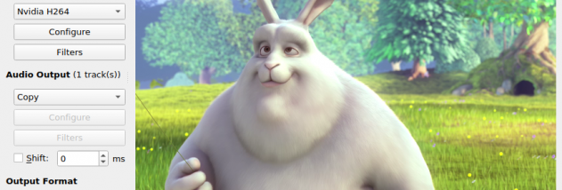 X-Avidemux screenshot