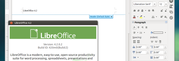 X-LibreOffice screenshot