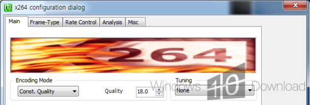 x264 Video Codec (64bit) screenshot