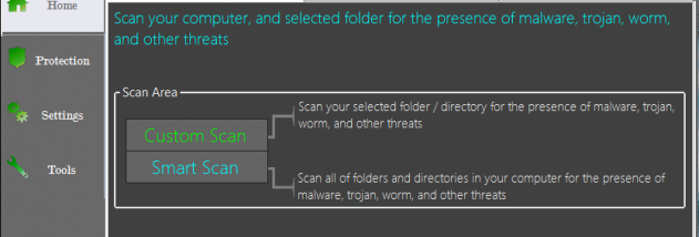 XANA Evolution Antivirus screenshot