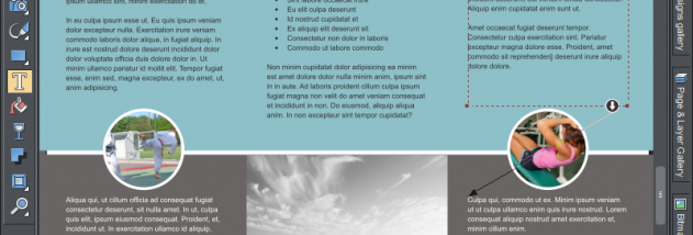 Xara Page and Layout Designer screenshot