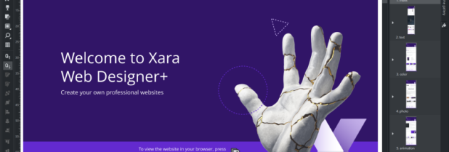 Xara Web Designer Premium screenshot