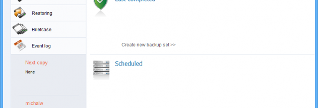 Xopero Cloud Personal screenshot