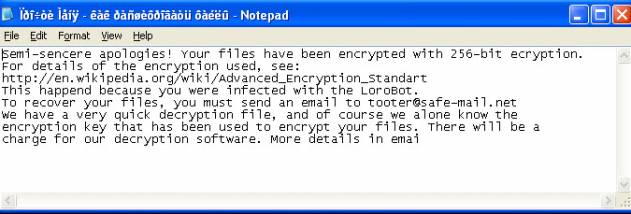 XoristDecryptor screenshot