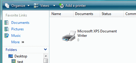 XPS Removal Tool screenshot