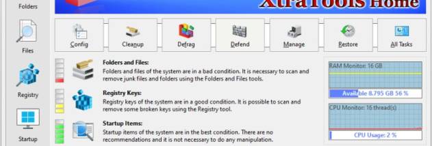 XtraTools screenshot