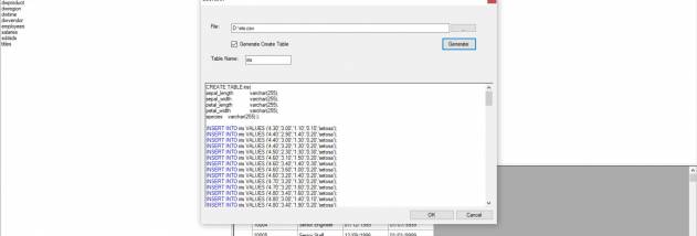 YADBS - Yet Another Database Studio screenshot