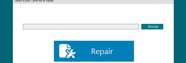 Yodot PSD Repair for Windows screenshot