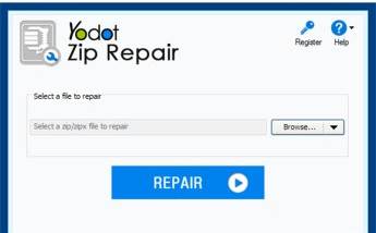 Yodot ZIP Repair Software screenshot