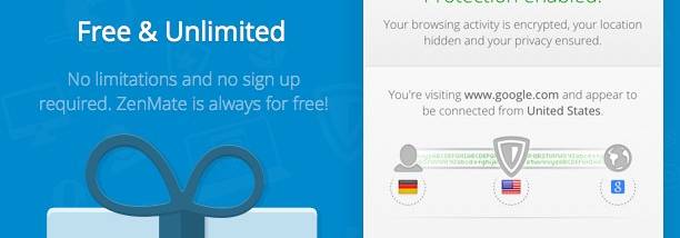 ZenMate for Opera screenshot