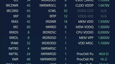 ZenTimings screenshot