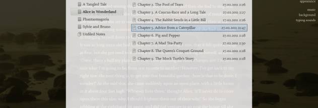 ZenWriter screenshot