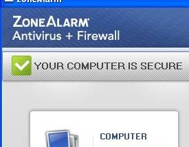 ZoneAlarm Antivirus & Firewall 2012 screenshot
