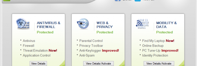 ZoneAlarm Extreme Security 2015 screenshot