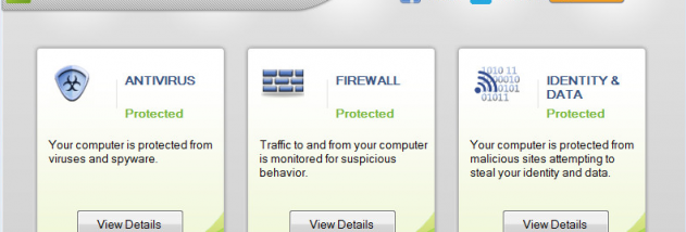 ZoneAlarm Free Antivirus + Firewall 2015 screenshot