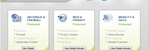 ZoneAlarm Pro Firewall 2015 screenshot