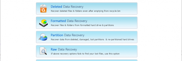 ZOOK Data Recovery Software screenshot