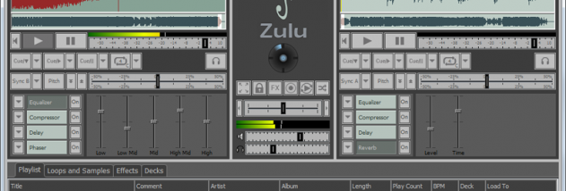 Zulu DJ Software Masters Edition screenshot