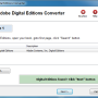 Windows 10 - Adobe Digital Editions Converter 1.23.10602 screenshot