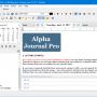 Alpha Journal Pro