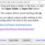 Windows 10 - Any file to Wav Audio Converter 20.07.30 screenshot