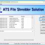 Windows 10 - Atom TechSoft File Shredder Software 1.0 screenshot