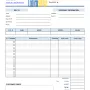 Windows 10 - Auto Repair Invoice Template 5.51 screenshot