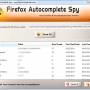 Autocomplete Spy for Firefox