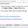 Windows 10 - Batch Convert Docx to Txt Software 20.08.09 screenshot