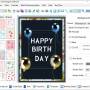 Birthday Card Designing Tool for Window