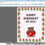 Windows 10 - Birthday Cards Printing Software 9.2.0.1 screenshot