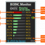 Windows 10 - BOINC Monitor 9.96 screenshot