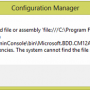 CM2012 Console MDT Integration Error Fix