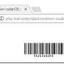 Windows 10 - PHP Code 128 Generator 2023 screenshot