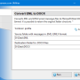 Windows 10 - Convert EML to DOCX for Outlook 4.21 screenshot