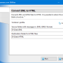 Windows 10 - Convert EML to HTML for Outlook 4.21 screenshot