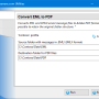 Windows 10 - Convert EML to PDF for Outlook 4.21 screenshot