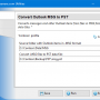 Convert Outlook MSG to PST
