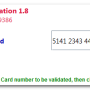 Windows 10 - Credit Card Validator 1.8 screenshot